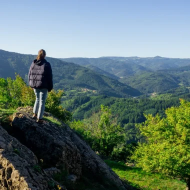 Panorama from the Rocher de Brion