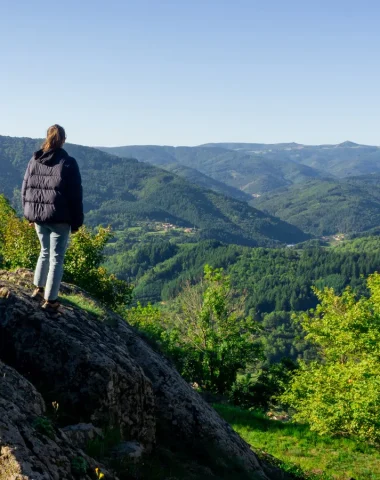 Panorama from the Rocher de Brion