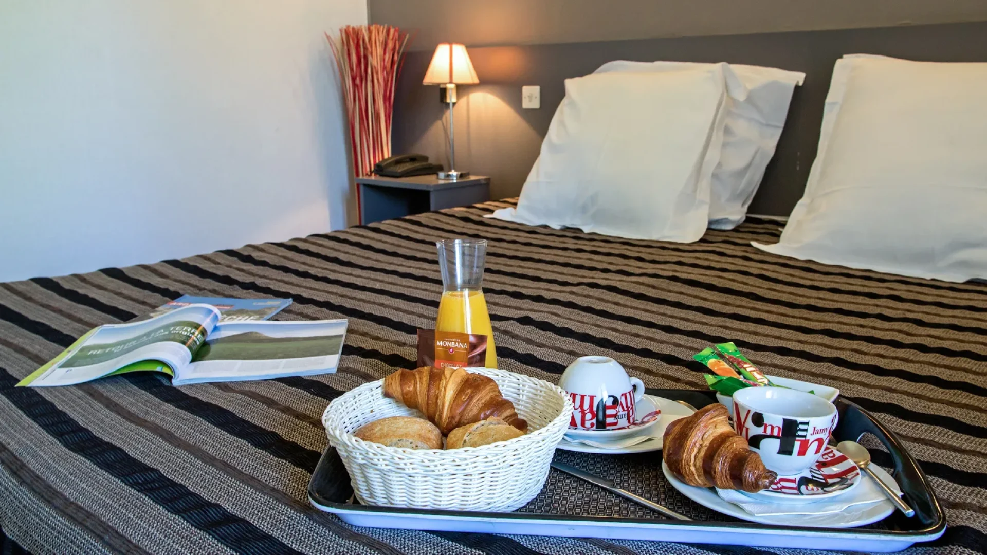 Breakfast at the hotel