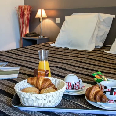 Breakfast at the hotel