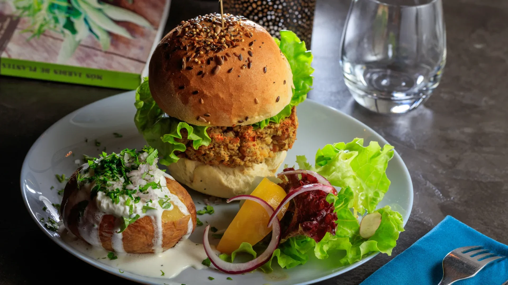 Dish from the Bistrot de Pays du “Point d’Orgues”