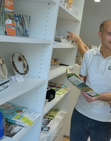 Team of the “Ardèche Grand Air” Tourist Office