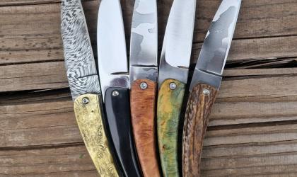 BST Artisan Bois - collection de couteaux pliants uniques et originaux