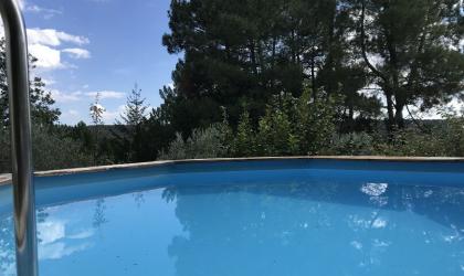 Gîtes de France - La piscine hors sol privative