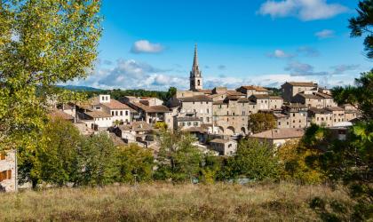 M. Dupont - OT Cévennes d'Ardèche - Vue sur Joyeuse