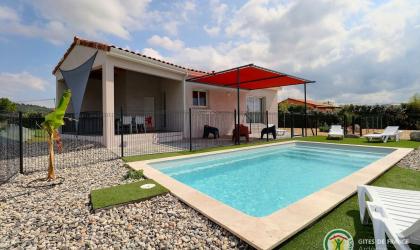 Gîtes de France - villa indépendante avec piscine privée sécurisée