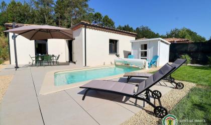 Gîtes de France - Villa Verde avec piscine privée, sécurisée