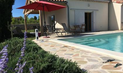 Gîtes de France - Villa indépendante avec terrasse couverte et piscine privée