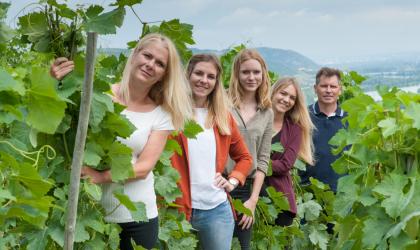 Domaine Mucyn - la famille dans les vignes