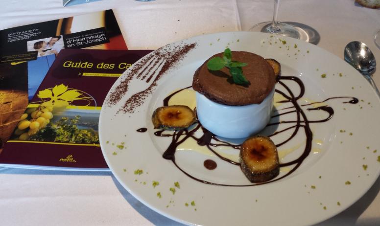 Hermitage Tournonais Tourisme - Soufflet chocolat Valrhona