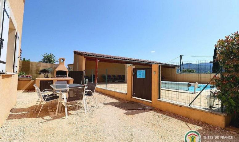 Gîtes de France - Villa indépendante avec jardin et piscine privée, barbecue