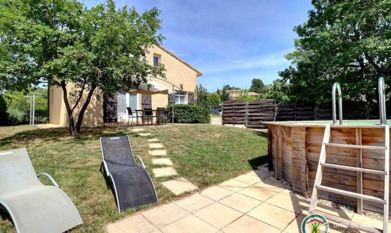 Gîtes de France - Maison indépendante avec piscine hors sol et jardin