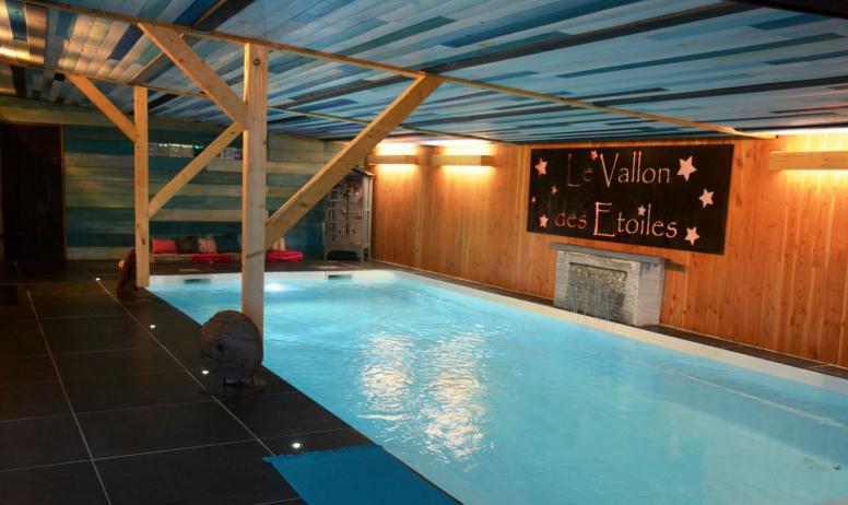  Vallon des étoiles -Spa et piscine intérieure chauffée