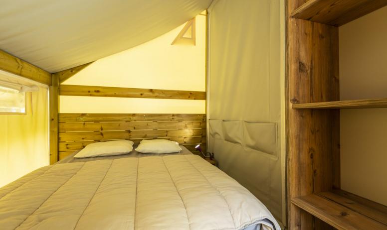 Tente Lodge Trek Duo, Insolite au Camping La Turelure en Sud Ardèche