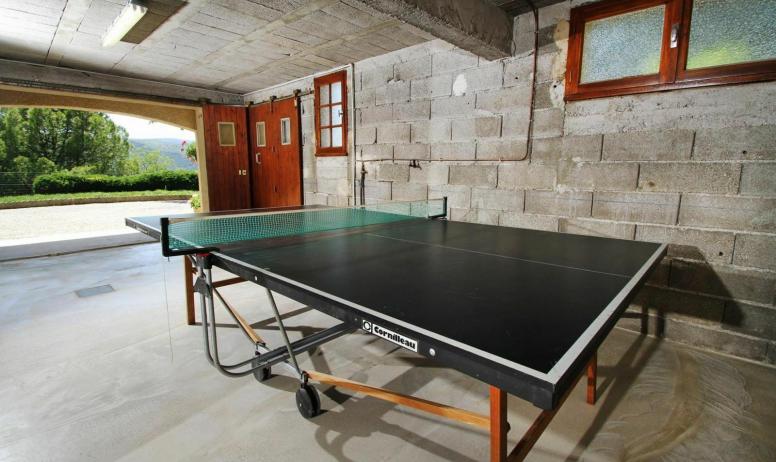 Gîtes de France - La table de ping pong 