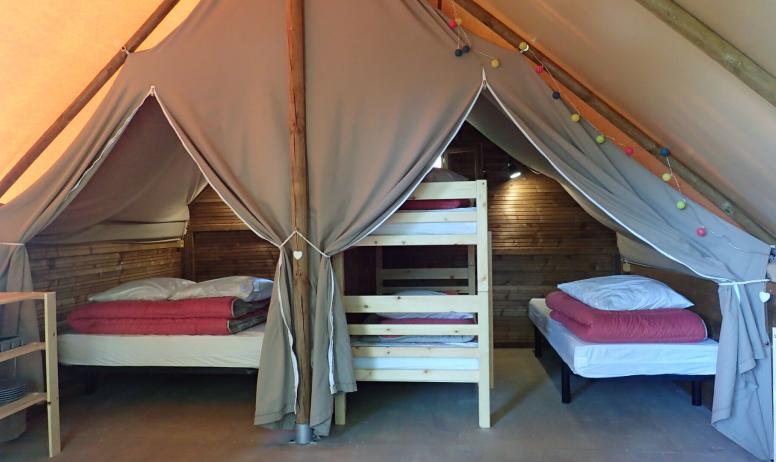 Camping La Châtaigneraie - Les chambres