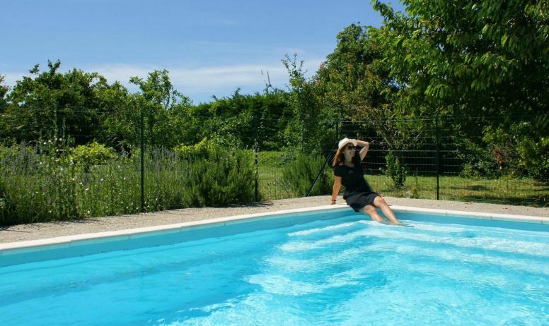 Gîtes de France - piscine chauffée du 15 mai au 30 septembre 