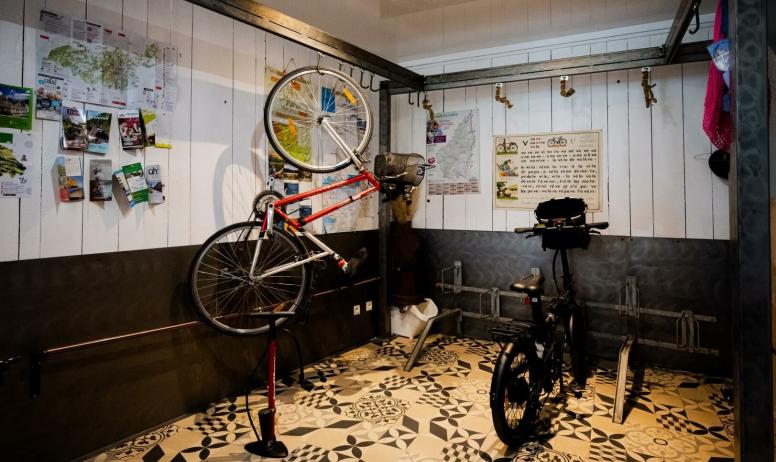 Gîtes de France - Local pour les vélos au rez de chaussée