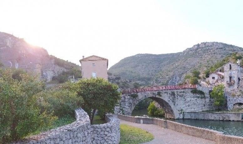 Vue sur le Pont Romain de Le Pouzin