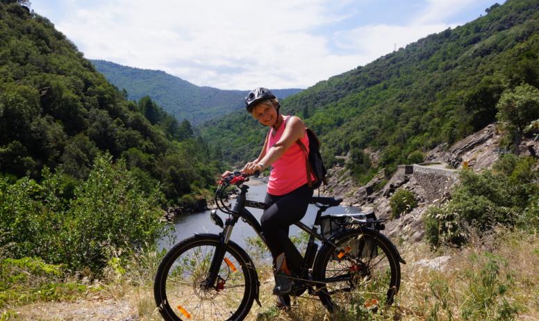 B Montaner - Sortie vélo dans la vallée de Thines