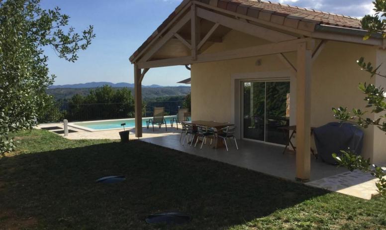 Gîtes de France - Villa indépendante avec piscine privée avec une magnifique vue